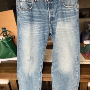 Madewell the Dean Easy Straight Jeans